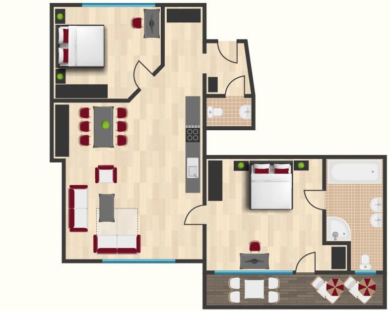 リーツラーンHaus Haberstockアパートメント エクステリア 写真